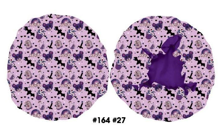 Pastel Goth Satin Bonnet