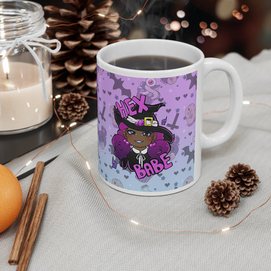 Hex Babe 11 oz Coffee Mug