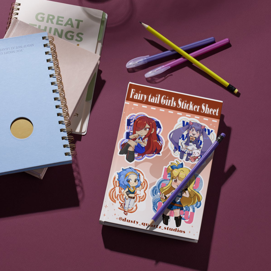 FT Girls Sticker sheet vol. 1