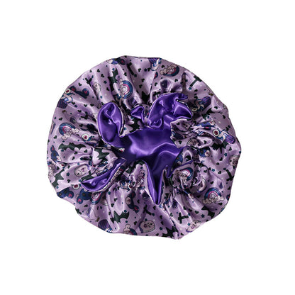 Pastel Goth Satin hair bonnet