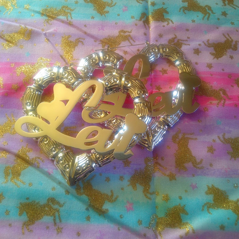 Anime husband Hoop Earrings