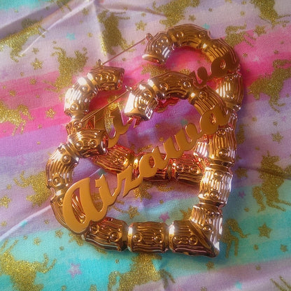 Anime husband Hoop Earrings