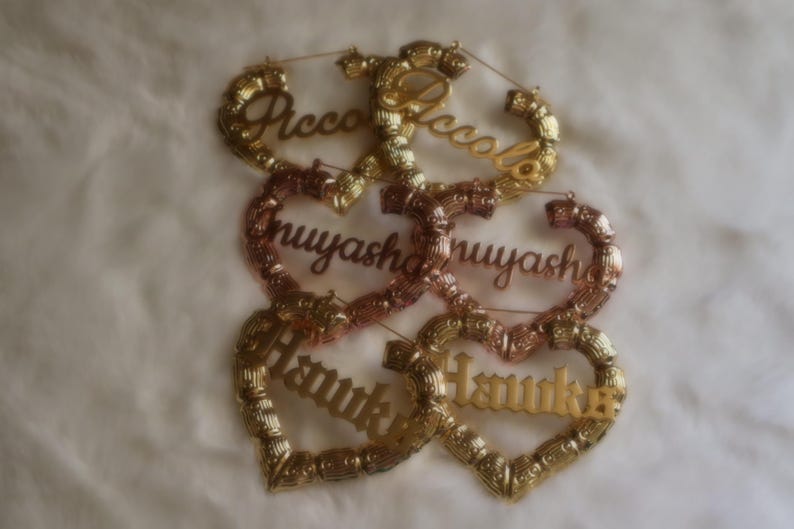 Anime husband Hoop Earrings