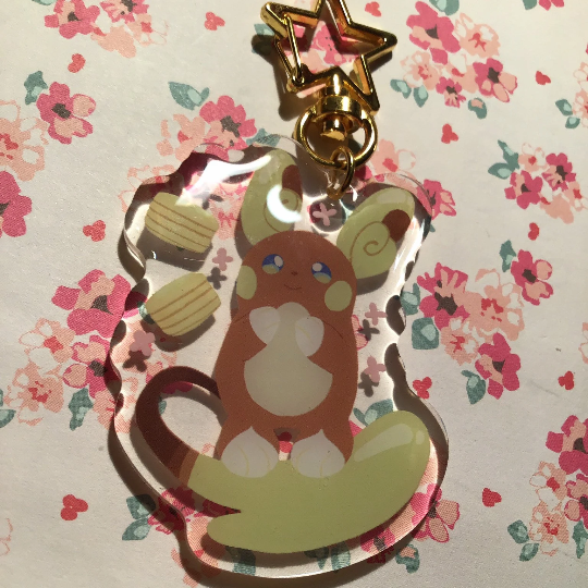 PKMN and Pancakes keychain